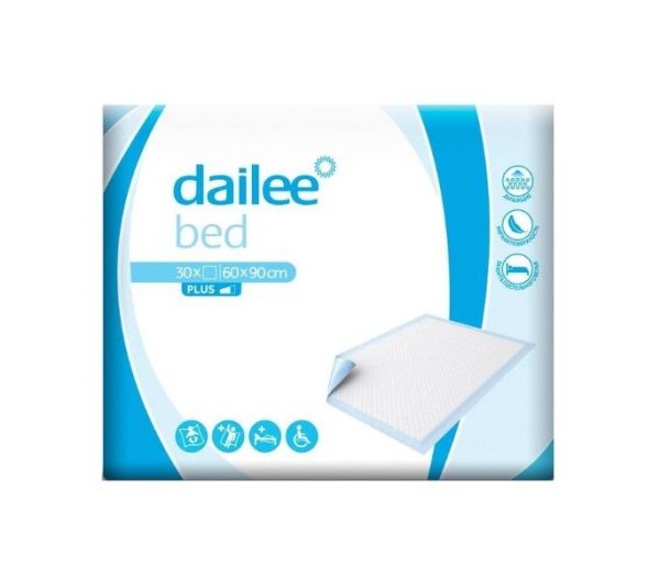 Изображение товара Пеленки впитывающие Dailee 60*90см №30 Пеленки впитывающие Dailee 60*90см №30 фотография