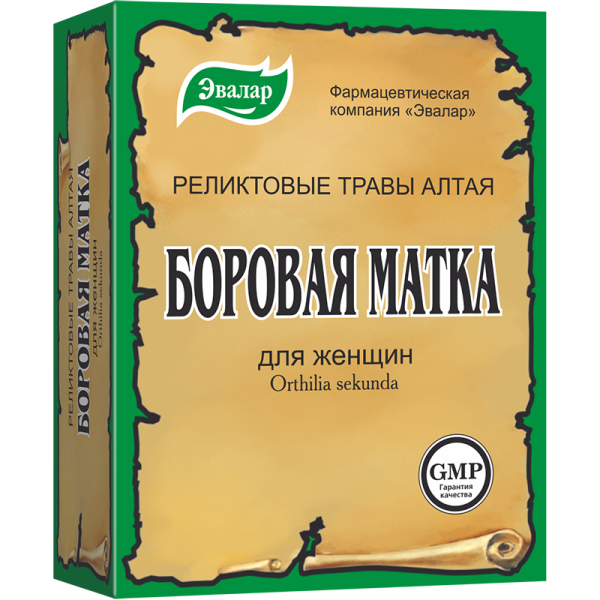 Изображение товара Боровая матка листья и стебли чай Эвалар 30г Боровая матка листья и стебли чай Эвалар 30г фотография